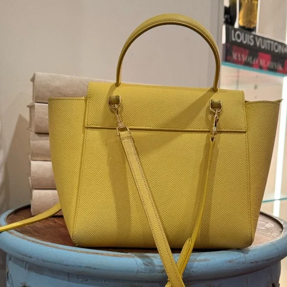 Celine Nano Belt Bag — Yellow (Calfskin Leather) - Picture 5 of 10